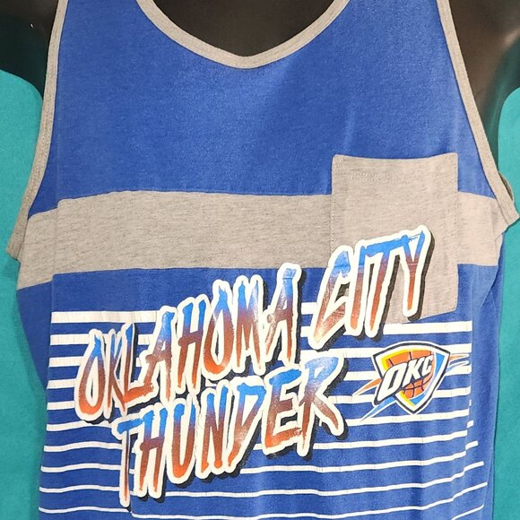 Blue Women's OKC Thunder Tank Top - Picture 1 of 2
